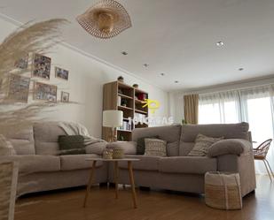 Living room of Flat for sale in Sueca  with Air Conditioner, Parquet flooring and Storage room