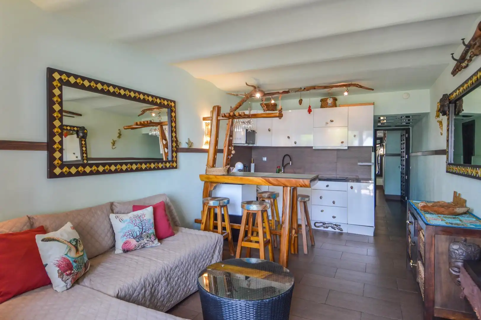 Sala d'estar de Casa o xalet en venda en San Bartolomé de Tirajana amb Aire condicionat, Terrassa i Moblat