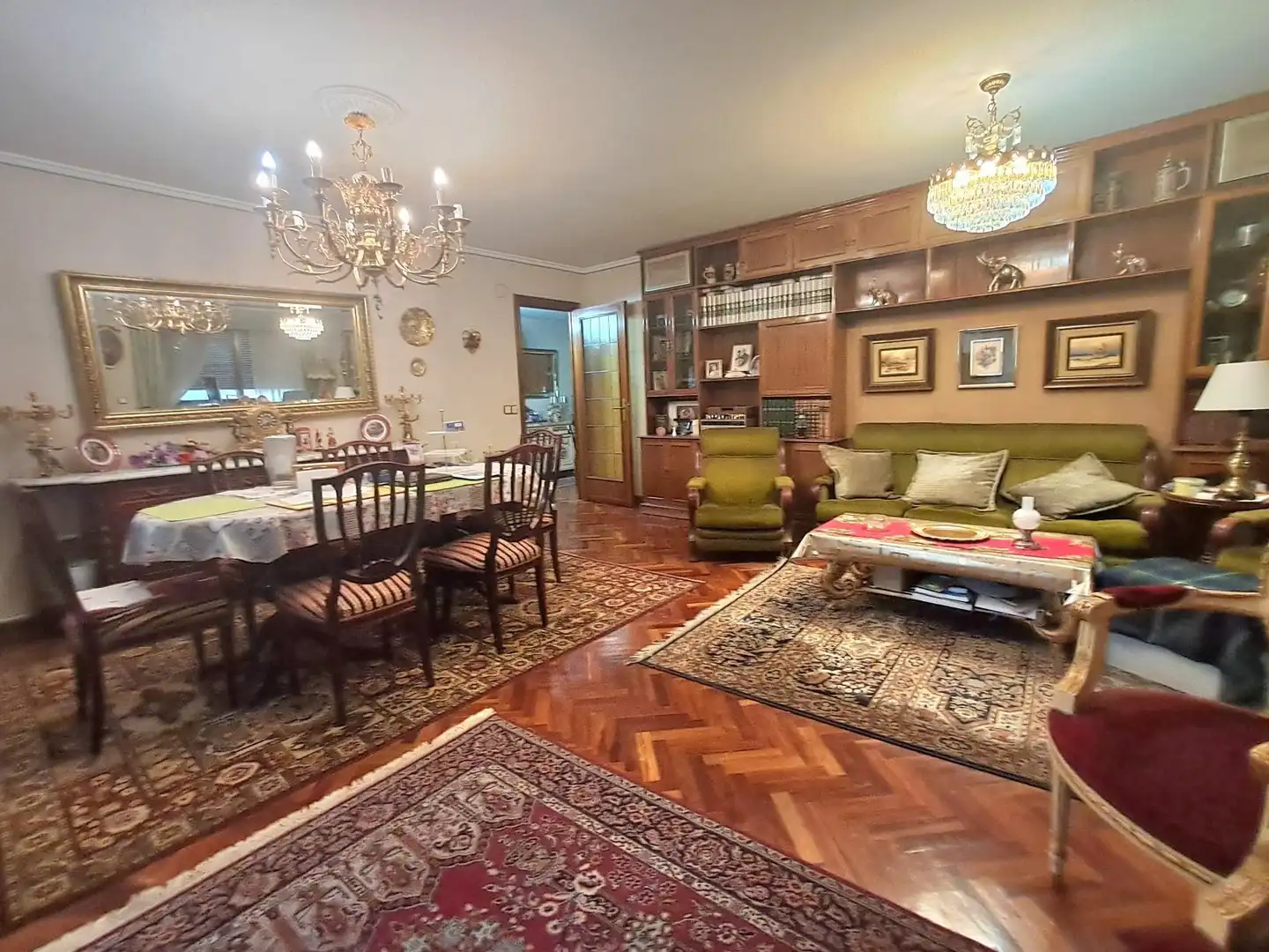 Sala d'estar de Pis en venda en Madrid amb Aire condicionat, Calefacció i Jardí privat