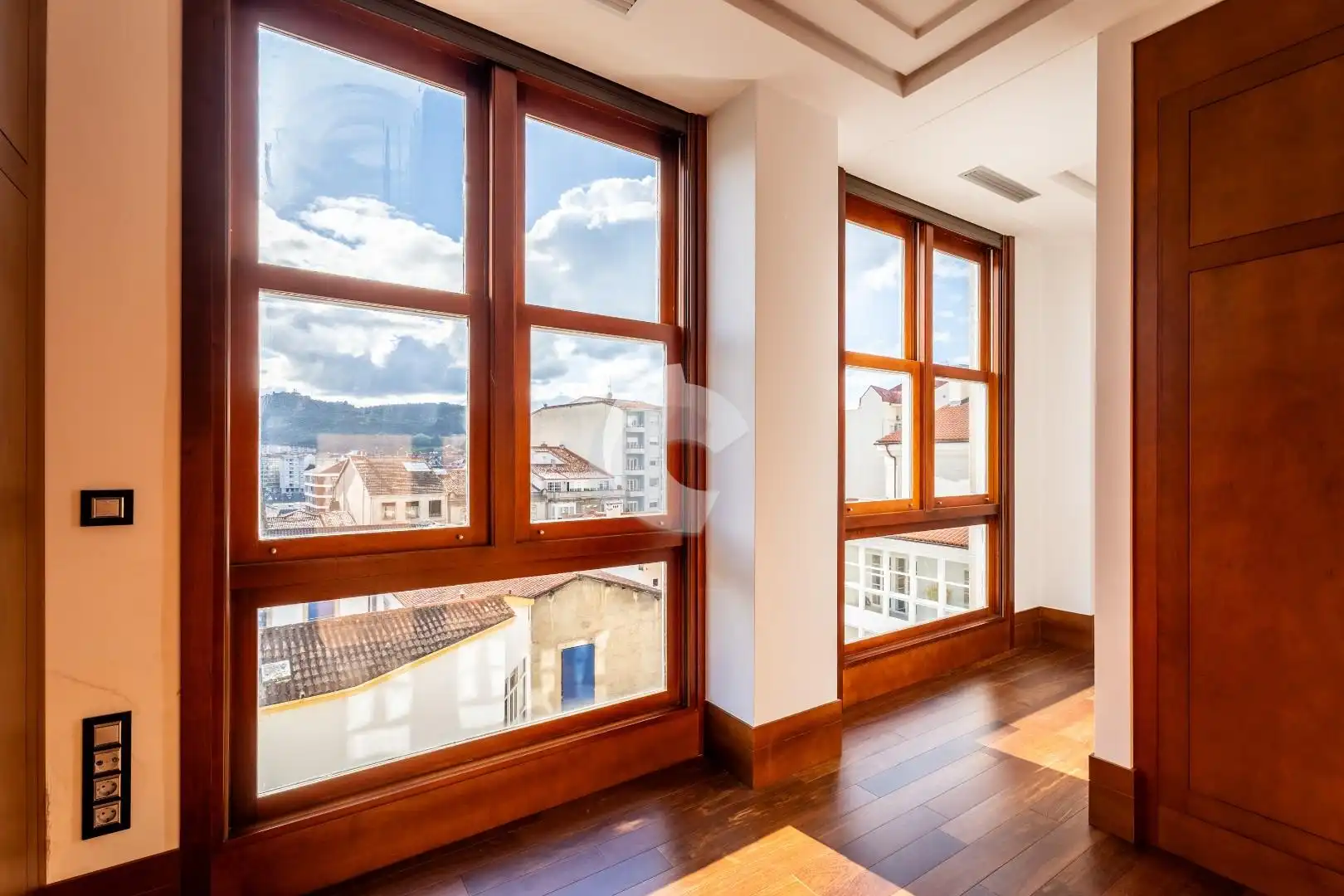 Bedroom of Flat for sale in Ourense Capital   with Heating, Parquet flooring and Storage room