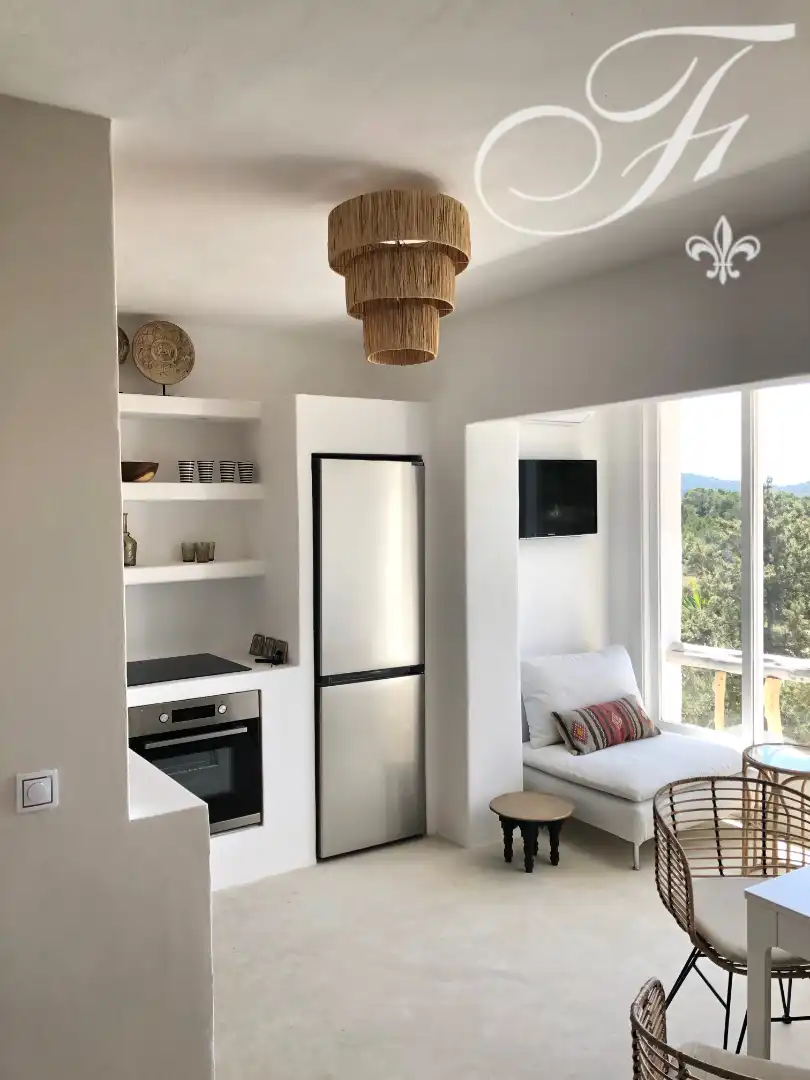 Cocina de Apartamento en venta en Sant Josep de sa Talaia con Aire acondicionado, Calefacción y Amueblado