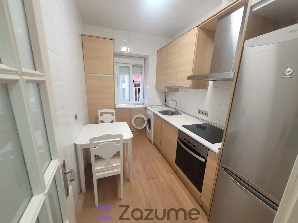 Küche von Wohnung zur Miete in Segovia mit Heizung, Parkett und Möbliert