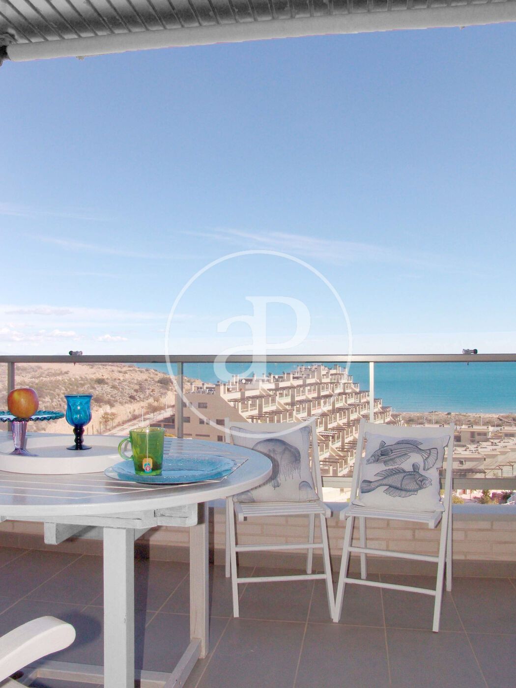Terrace of Flat for sale in Elche / Elx  with Air Conditioner, Heating and Private garden