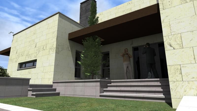 Vista exterior de Casa o xalet en venda en El Álamo amb Aire condicionat, Calefacció i Jardí privat