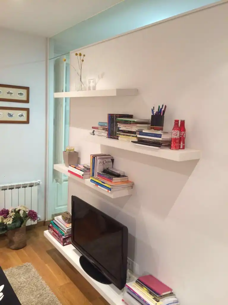 Sala de estar de Piso de alquiler en Ferrol con Calefacción, Amueblado y Horno