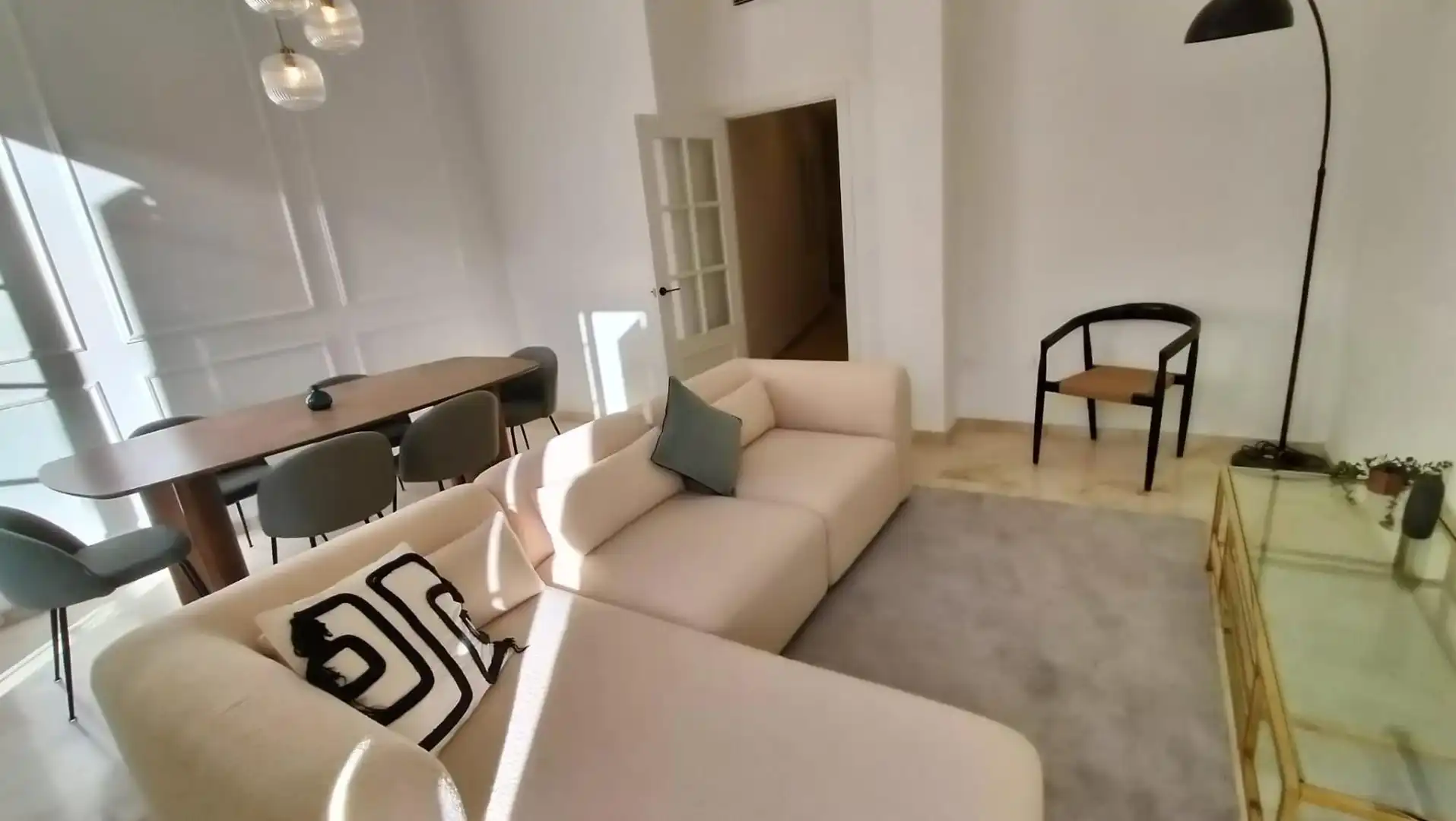Living room of Flat for sale in Málaga  with Terrace and Balcony