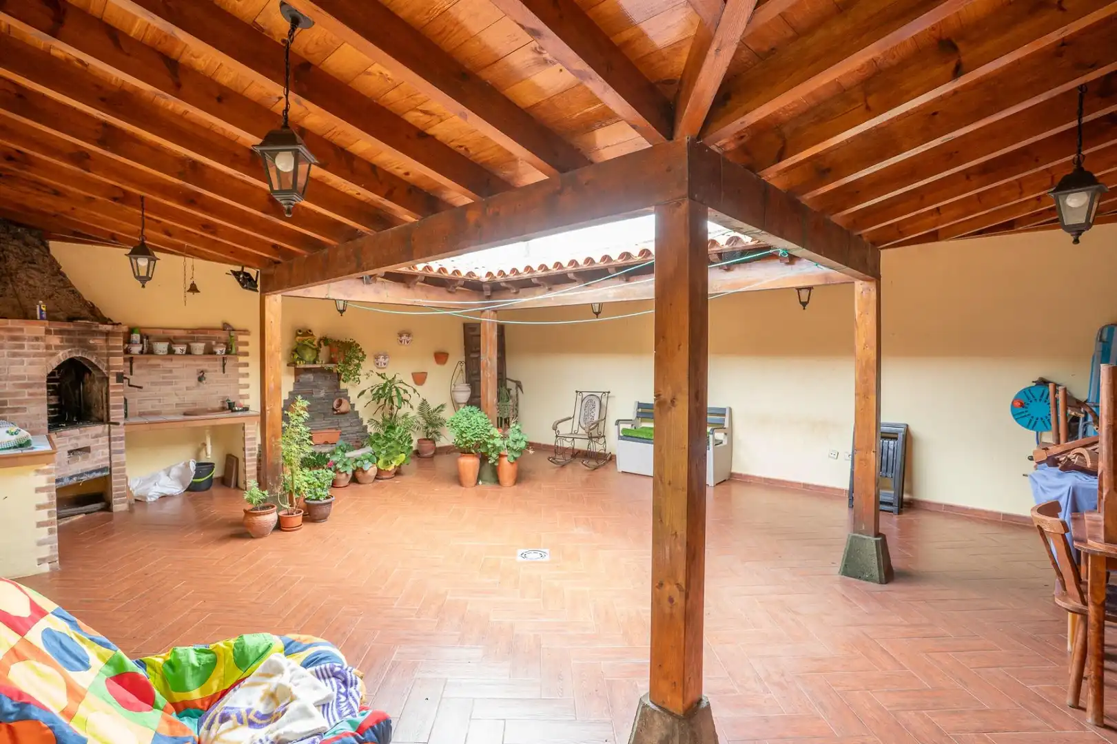Terrace of Houses for sale in San Cristóbal de la Laguna  with Terrace, Storage room and Furnished