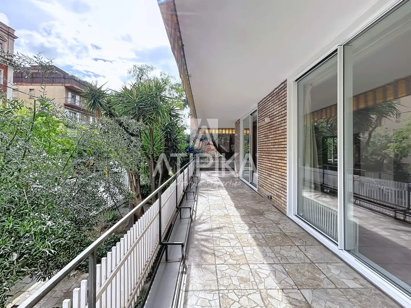 Terrace of Flat for rent in Sarrià - Sant Gervasi