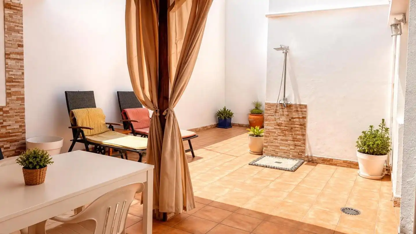 Terrace of Detached homes for rent in Santa Lucía de Tirajana  with Air Conditioner, Terrace and Furnished