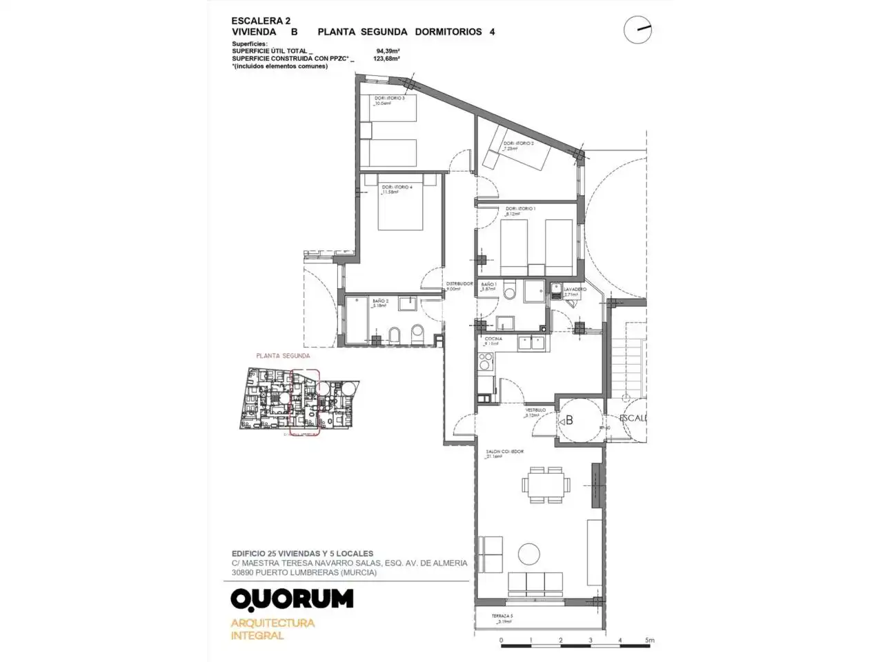 Piso en venta en Puerto Lumbreras con Aire acondicionado y Balcón