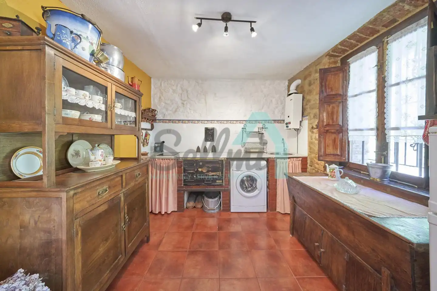 Kitchen of Houses for sale in Langreo  with Private garden and Balcony
