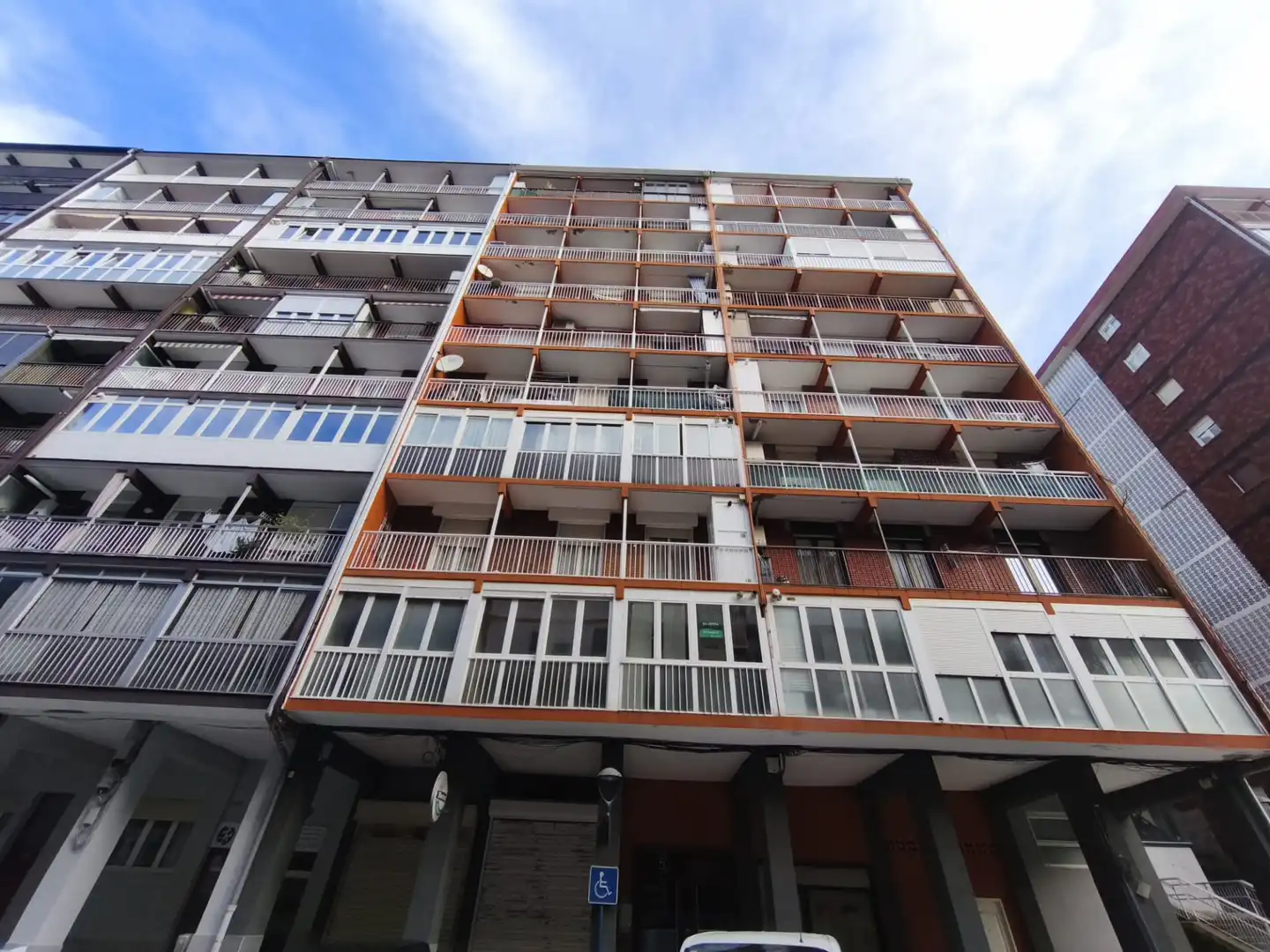 Vista exterior de Piso en venta en Errenteria con Balcón