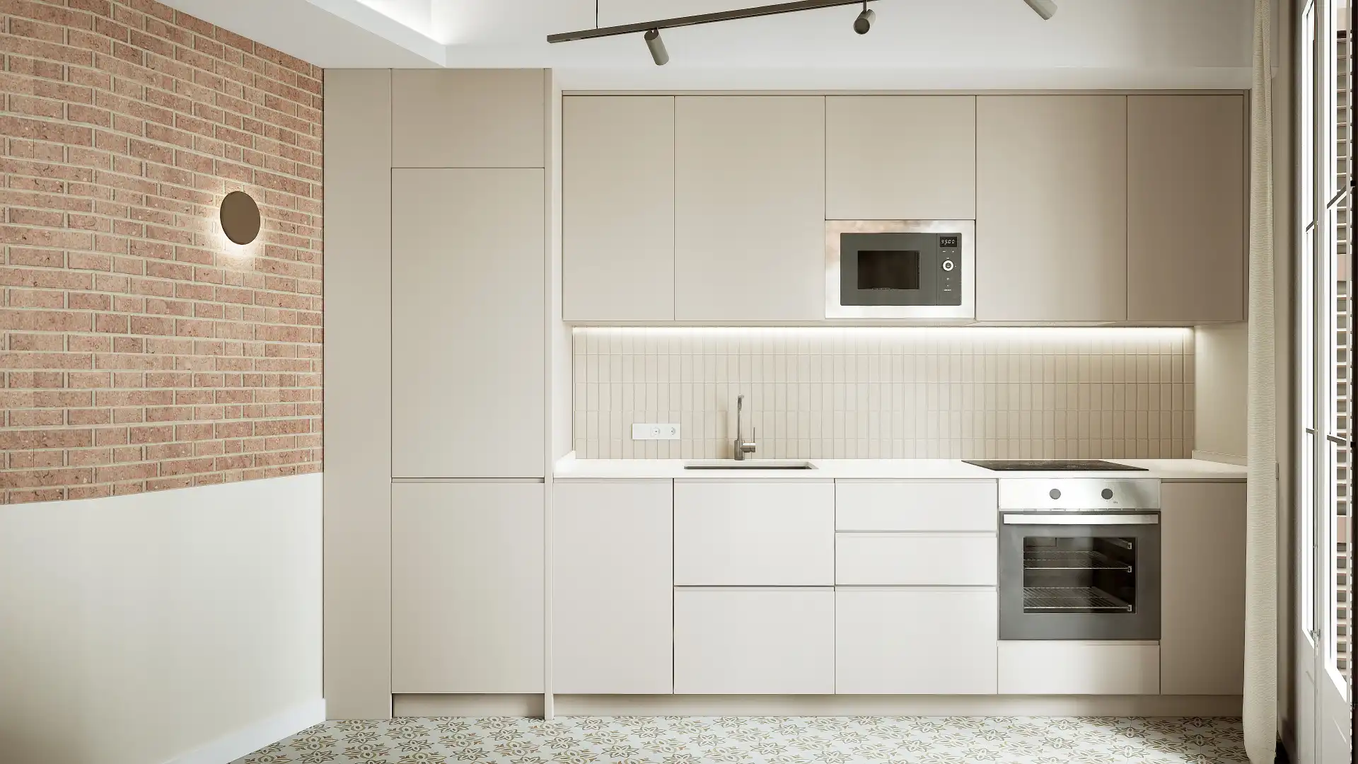 Cocina de Piso en venta en Barcelona con Aire acondicionado, Calefacción y Balcón