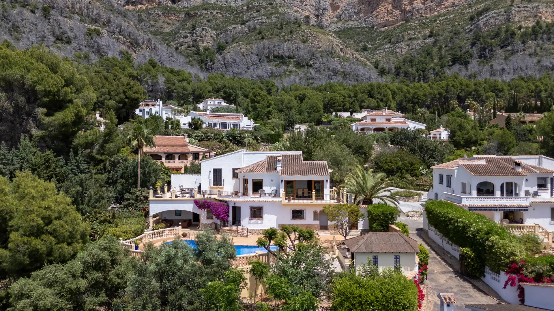 Vista exterior de Casa o xalet en venda en Jávea / Xàbia amb Aire condicionat