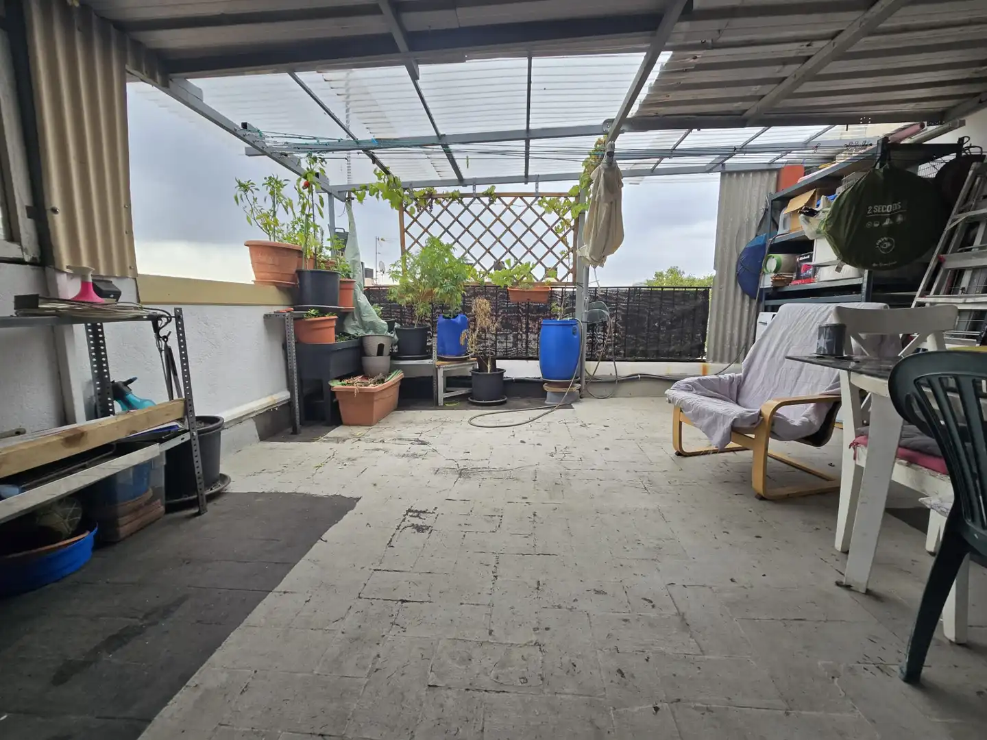 Terrasse von Dachboden zum Verkauf in Sabadell mit Terrasse und Balkon
