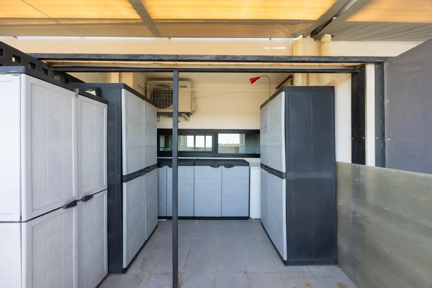 Kitchen of Attic for rent in Madrid  with Air Conditioner, Heating and Terrace