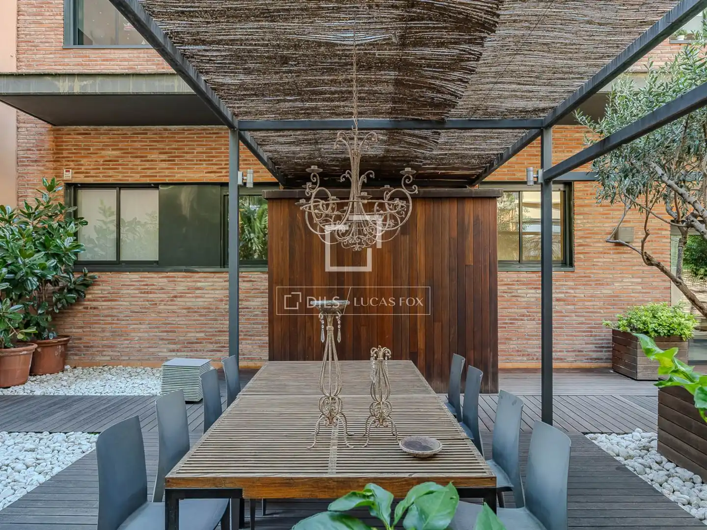 Terraza de Piso de alquiler en Barcelona con Aire acondicionado, Calefacción y Parquet