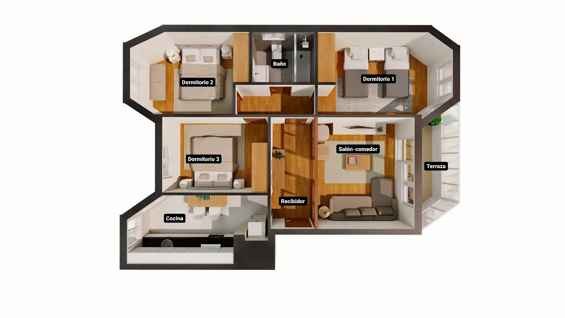 Piso en venta en Vitoria - Gasteiz con Terraza y Trastero