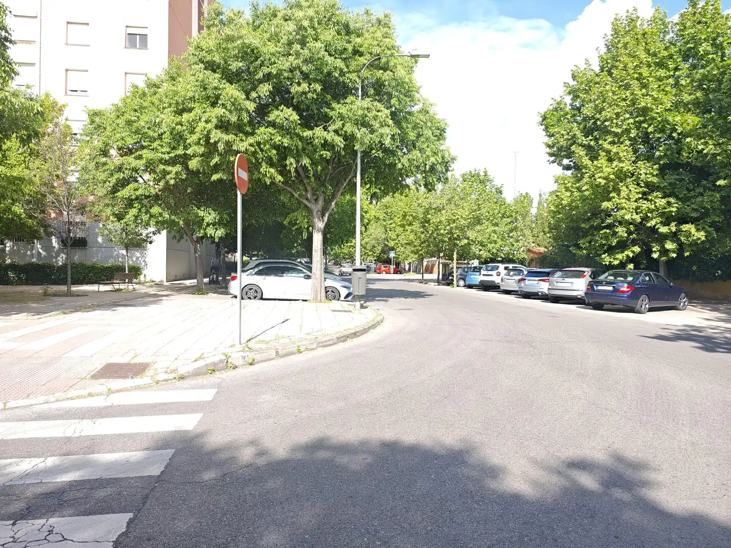 Vista exterior de Piso en venta en Madrid con Calefacción, Jardín privado y Parquet