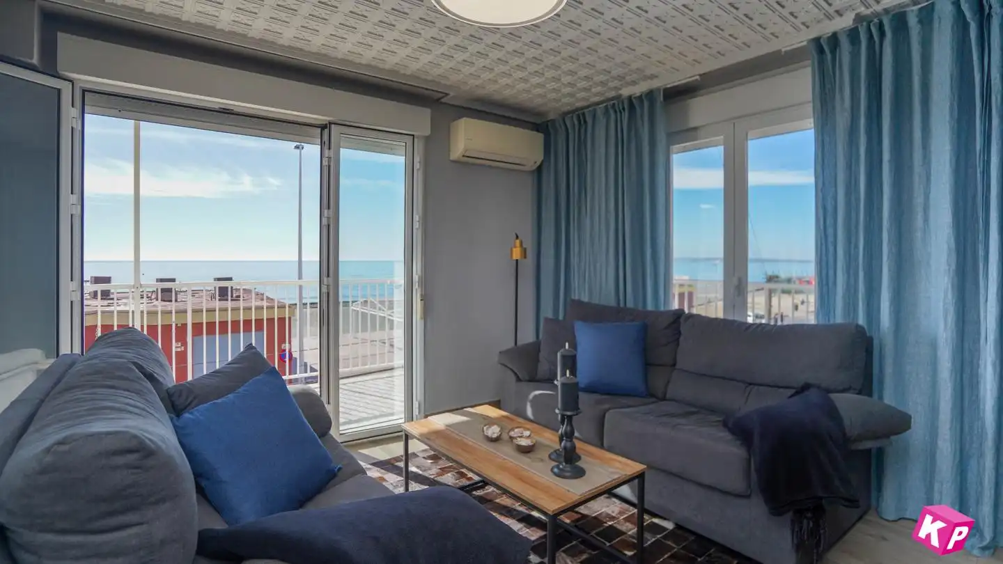 Sala de estar de Piso en venta en Santa Pola con Aire acondicionado y Terraza