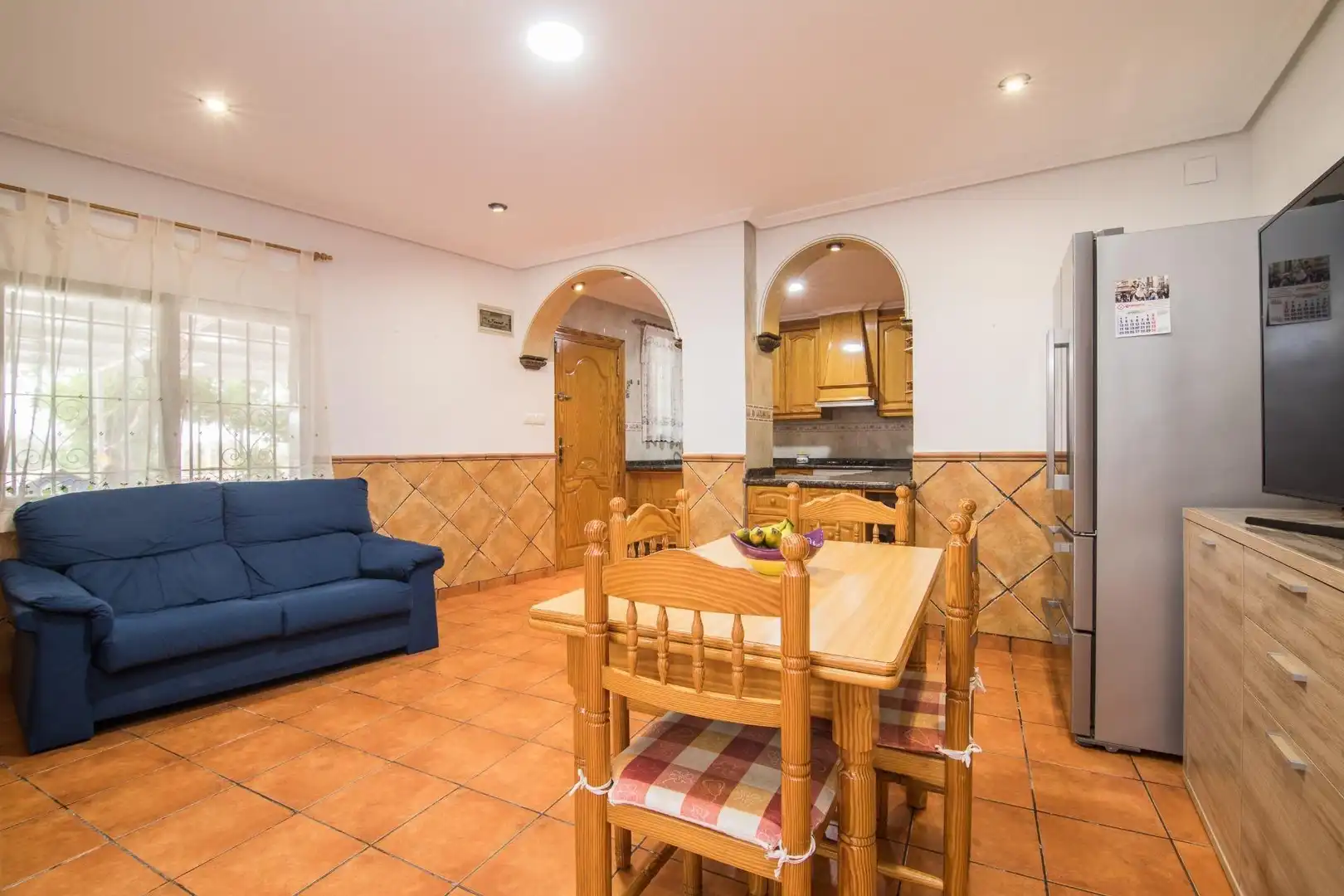 Küche von Haus oder Chalet zum Verkauf in Elche / Elx mit Klimaanlage, Privatgarten und Terrasse