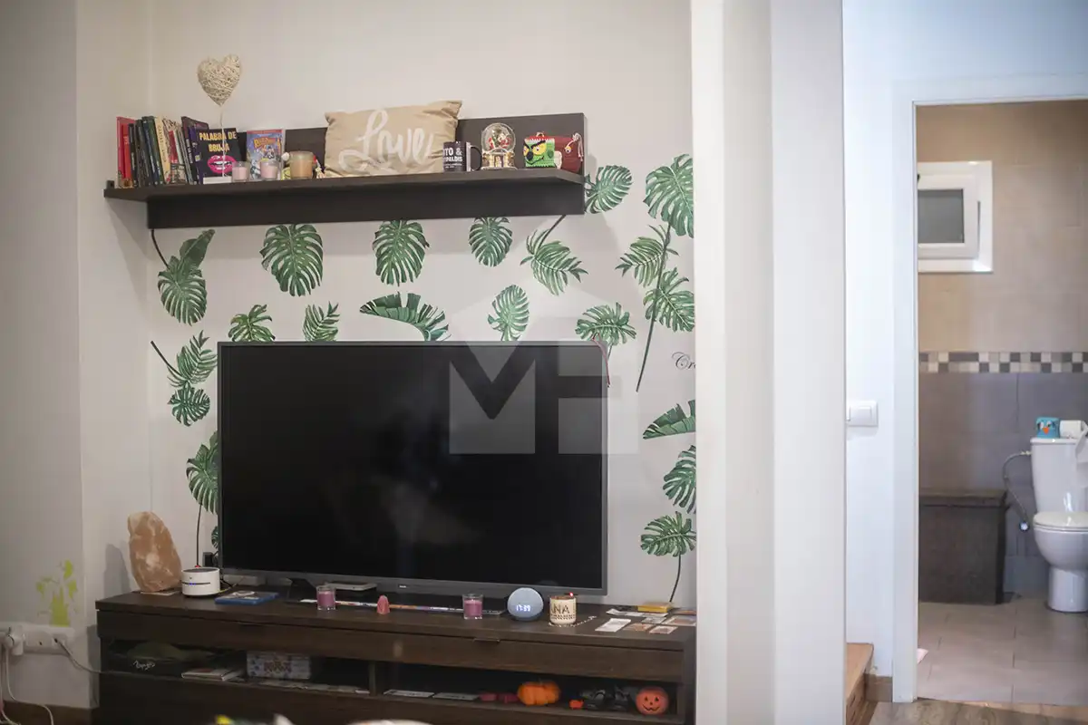 Sala de estar de Piso en venta en Barcelona con Aire acondicionado y Amueblado