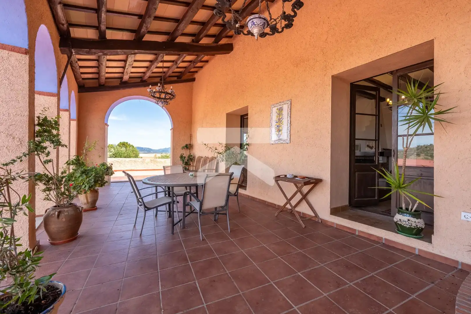 Terrassa de Finca rústica en venda en El Molar (Tarragona) amb Aire condicionat, Calefacció i Jardí privat