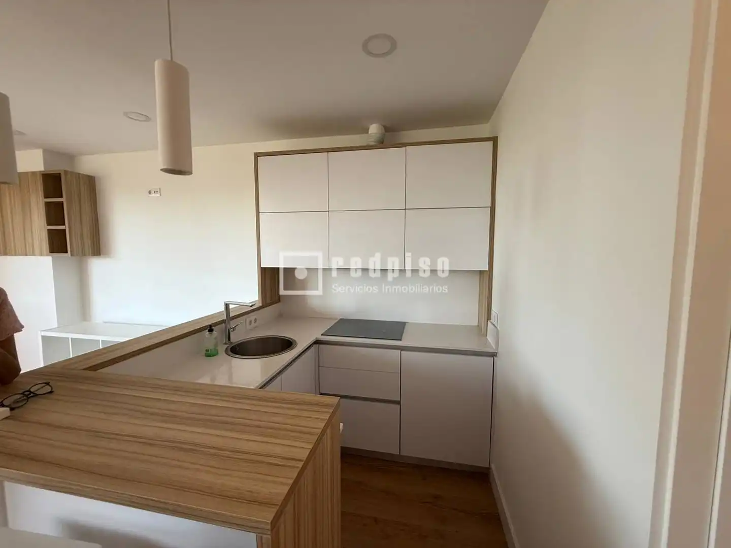 Küche von Loft zur Miete in Madrid mit Klimaanlage