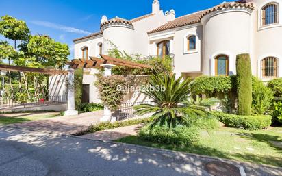 Garden of Single-family semi-detached for sale in Estepona  with Air Conditioner, Terrace and Alarm