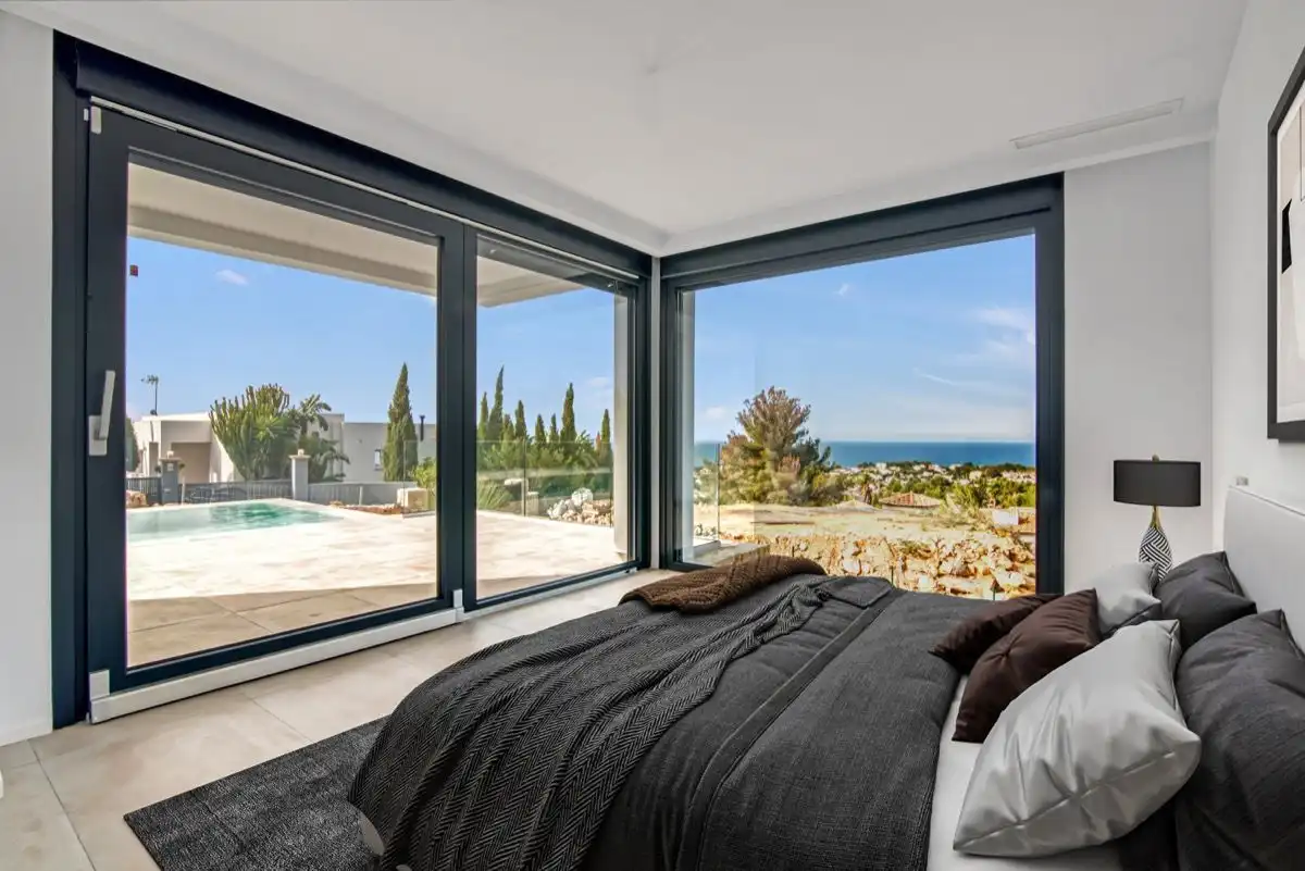 Bedroom of Houses for sale in Dénia  with Air Conditioner, Heating and Private garden