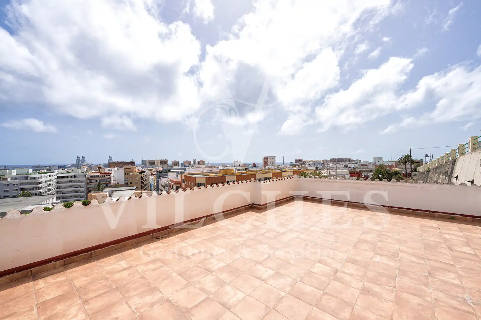 Terraza de Dúplex en venta en Las Palmas de Gran Canaria con Jardín privado, Parquet y Terraza