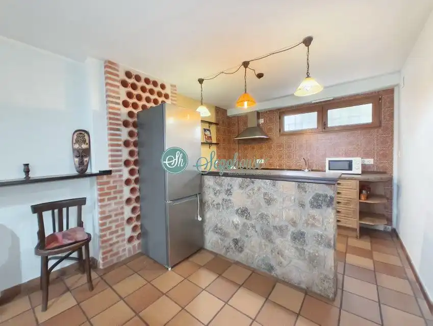 Cocina de Casa o chalet en venta en San Cristóbal de Segovia con Calefacción, Jardín privado y Terraza