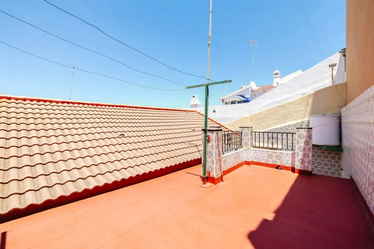 Terrassa de Casa adosada en venda en Málaga amb Aire condicionat, Calefacció i Terrassa