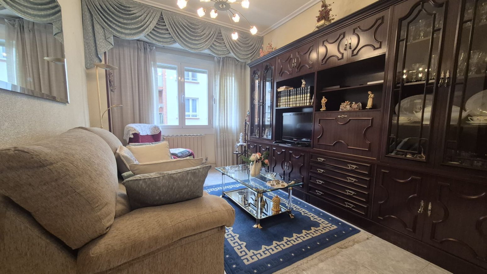 Living room of Flat for sale in  Logroño  with Heating