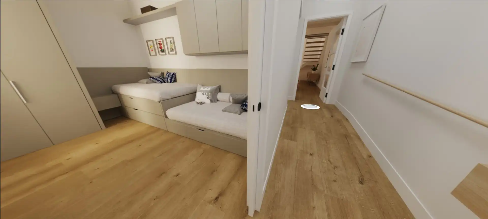 Habitación de Casa adosada en venta en Rubí con Calefacción y Terraza