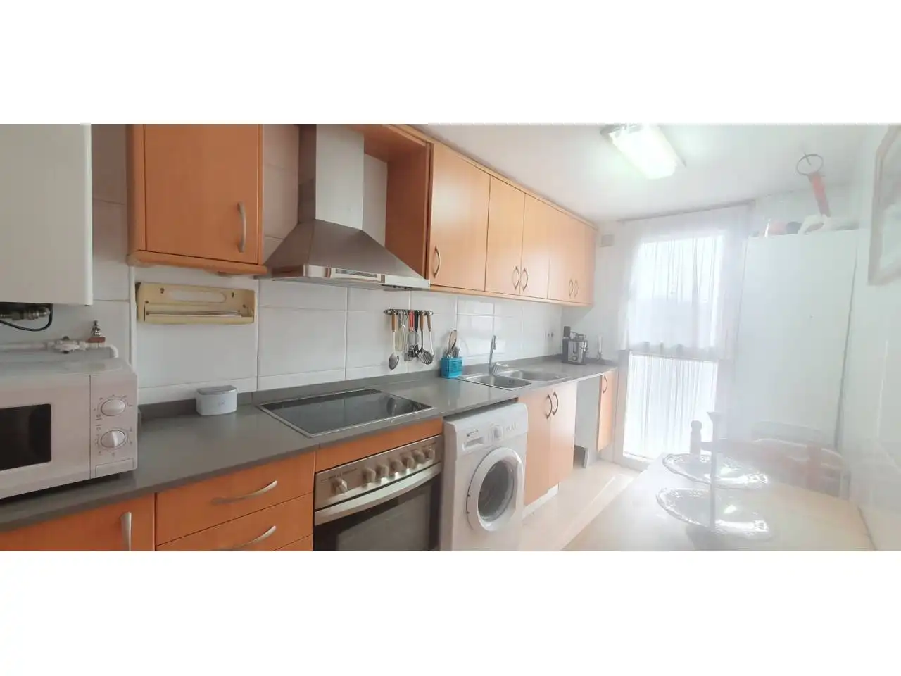 Kitchen of Flat for sale in Sant Vicenç de Castellet  with Heating, Parquet flooring and Storage room