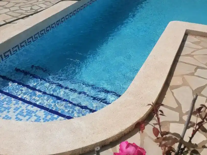 Piscina de Casa o xalet en venda en La Nucia amb Aire condicionat, Parquet i Piscina