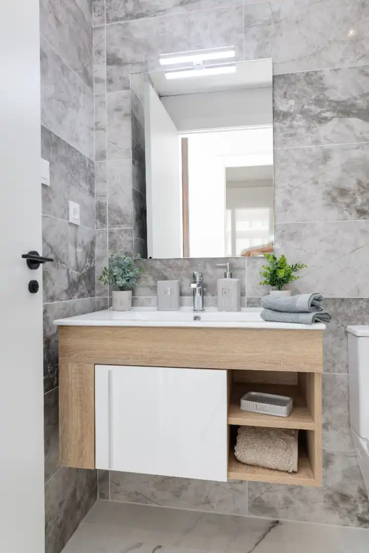 Baño de Apartamento en venta en San Miguel de Salinas con Aire acondicionado, Terraza y Trastero