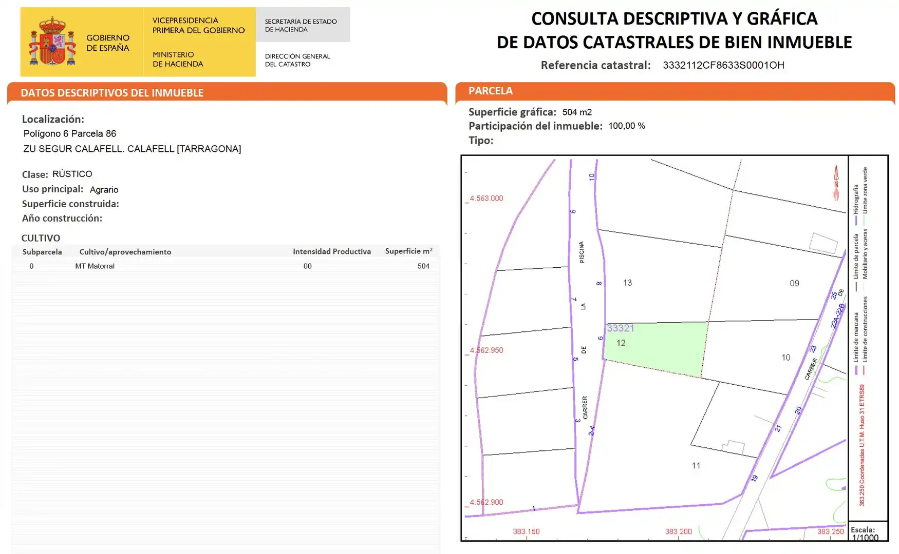 Grundstücke und Bauplätze zum Verkauf in Calle Piscina 6 6, imagen 25