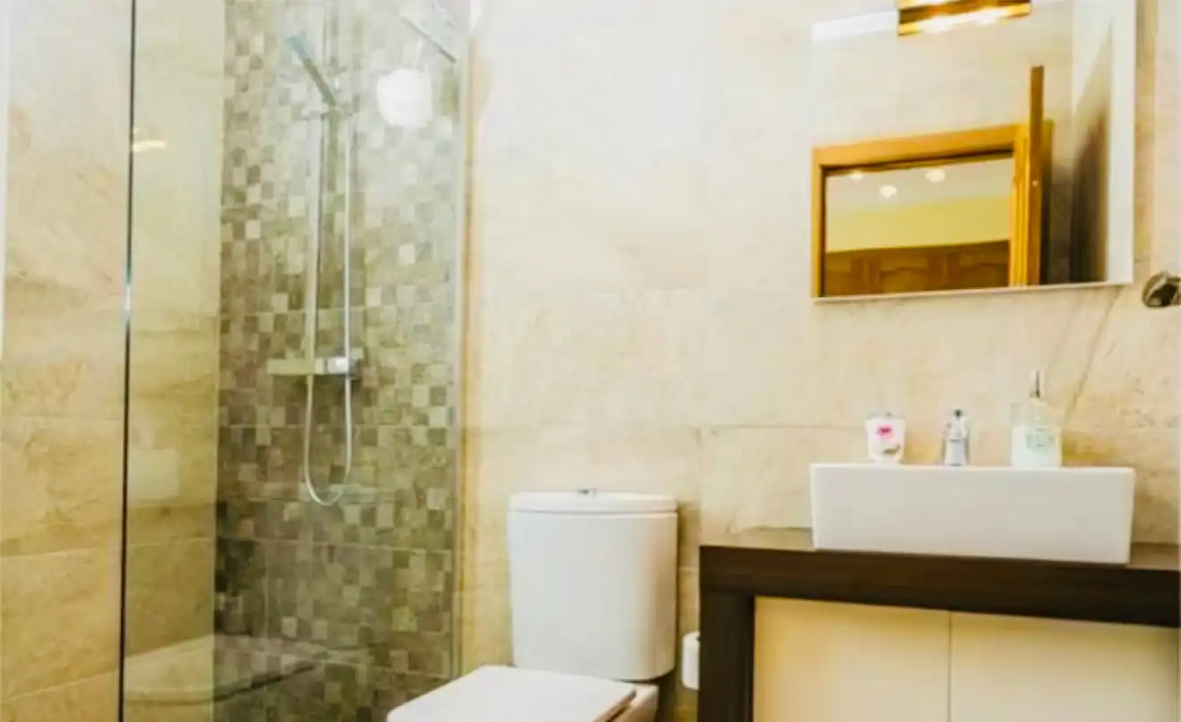 Baño de Casa o chalet en venta en Jávea / Xàbia con Aire acondicionado, Calefacción y Jardín privado
