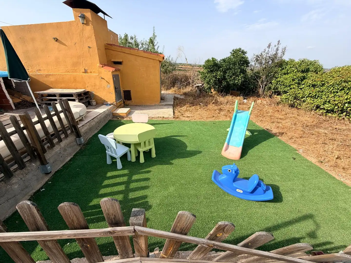 Terraza de Casa o chalet en venta en Cheste con Jardín privado y Piscina