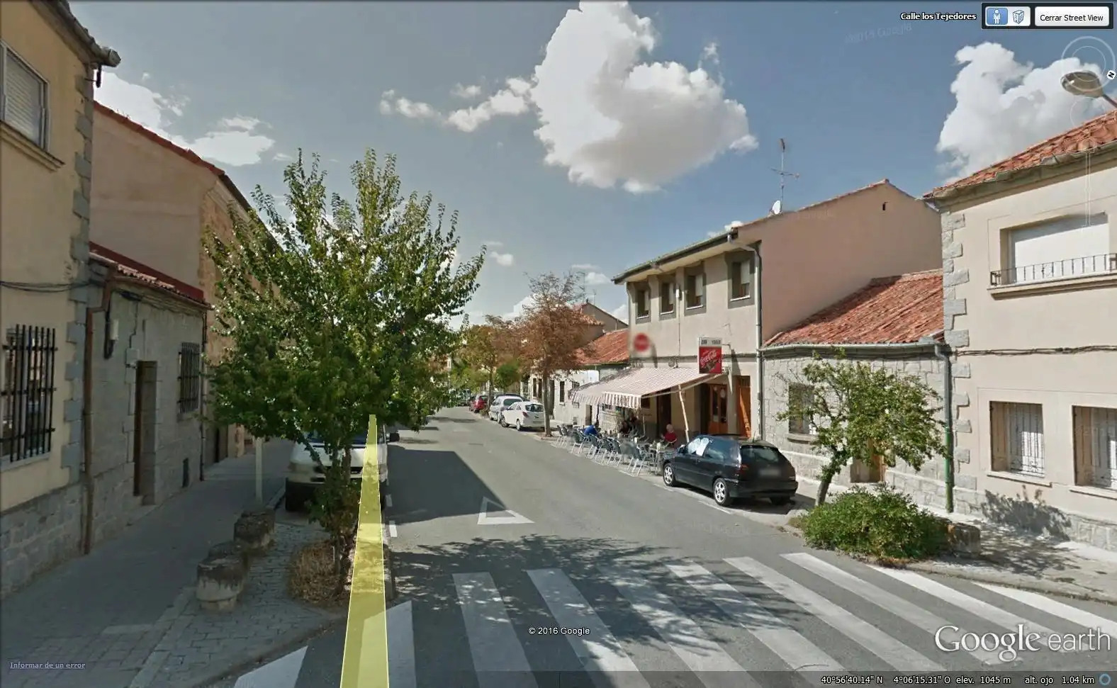 Vista exterior de Pis en venda en Segovia amb Calefacció, Parquet i Terrassa