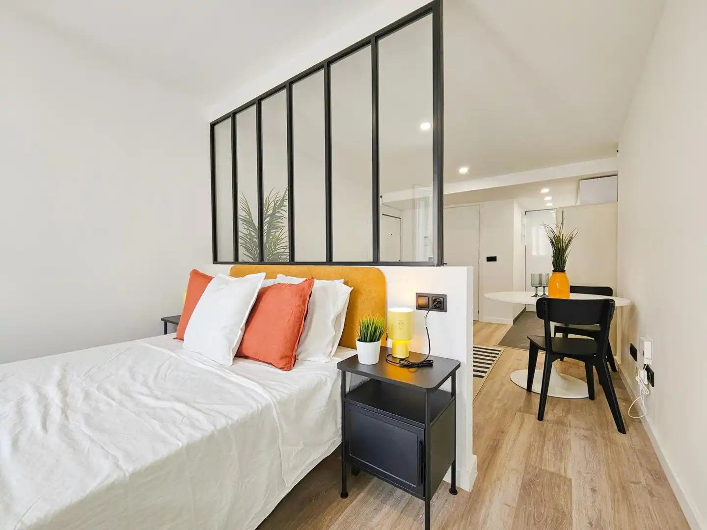 Schlafzimmer von Wohnung zum Verkauf in Barcelona mit Heizung und Terrasse