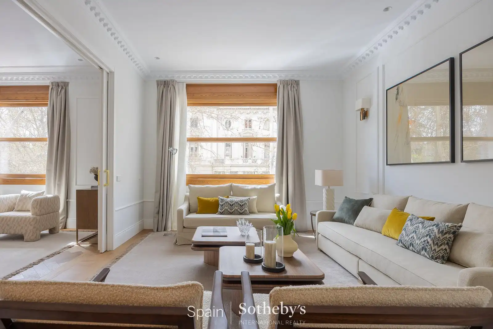Sala de estar de Apartamento en venta en Madrid con Aire acondicionado, Calefacción y Terraza