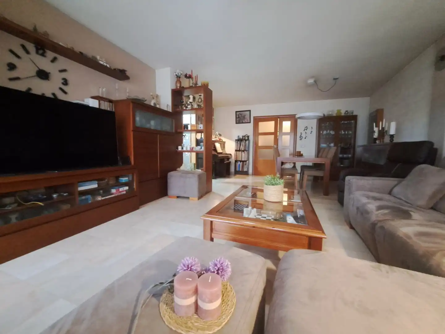Sala de estar de Piso en venta en Rubí con Aire acondicionado, Calefacción y Terraza