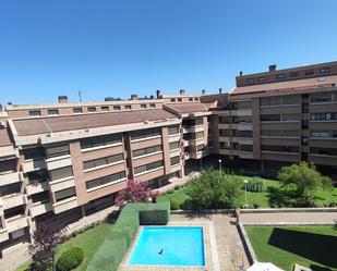 Exterior view of Flat for sale in Segovia Capital  with Terrace