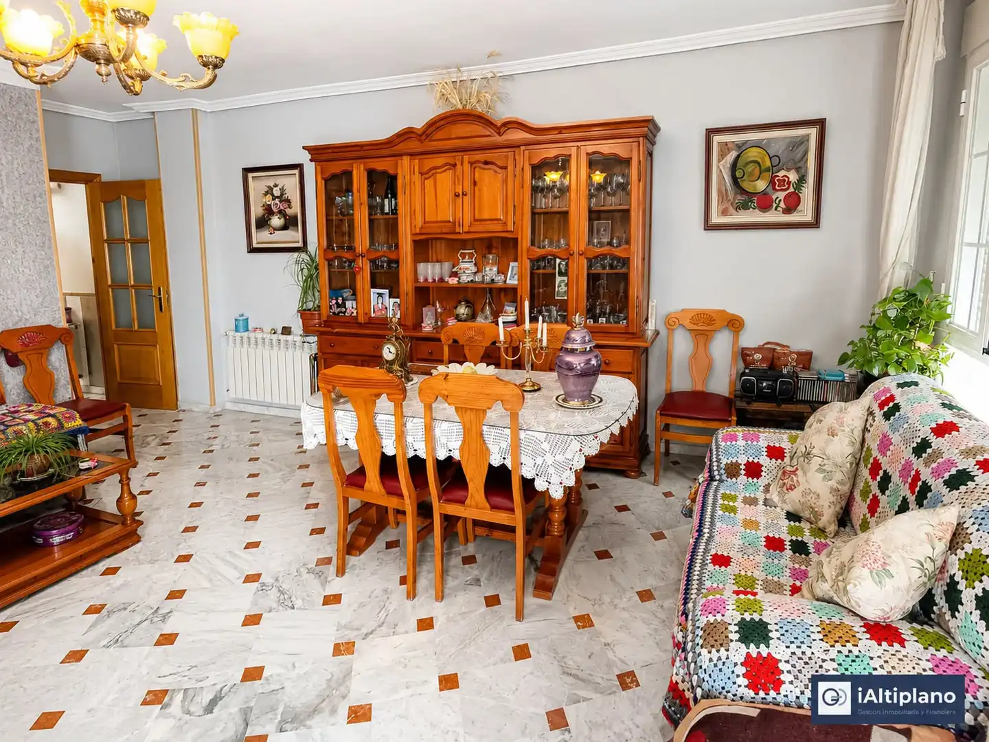 Dining room of Flat for sale in Baza  with Heating and Furnished