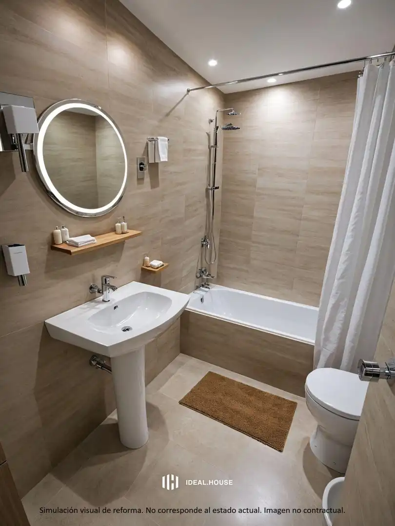 Bany de Apartament en venda en Torrevieja amb Terrassa i Moblat