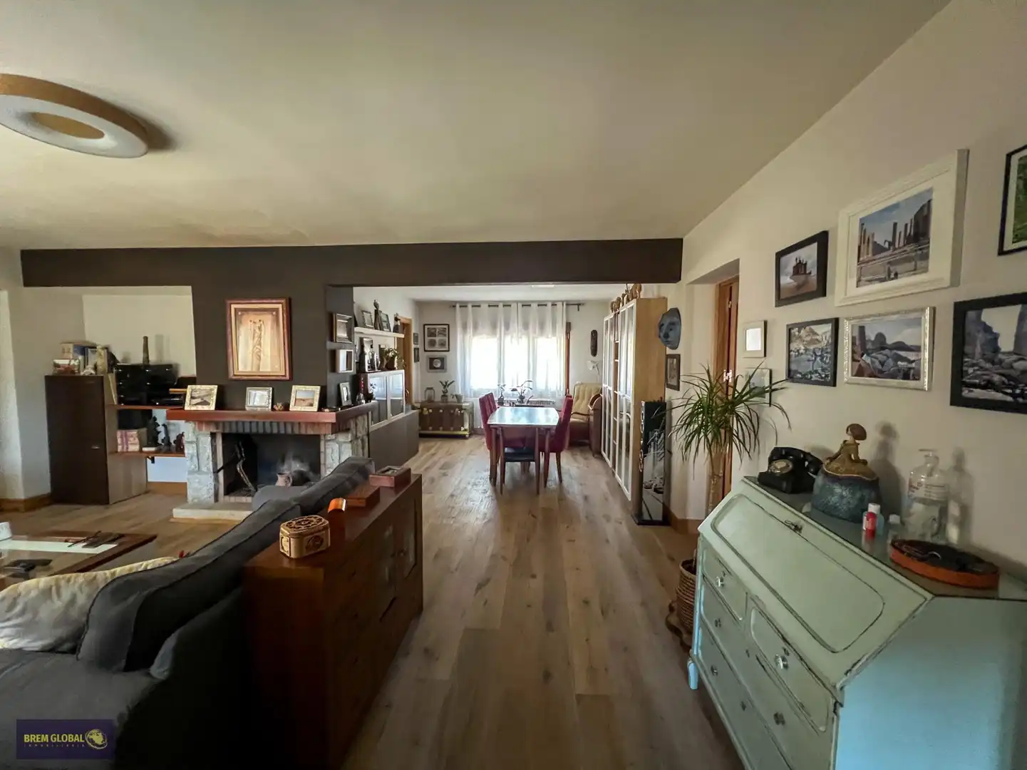 Sala de estar de Casa o chalet en venta en Buitrago del Lozoya con Calefacción, Jardín privado y Terraza