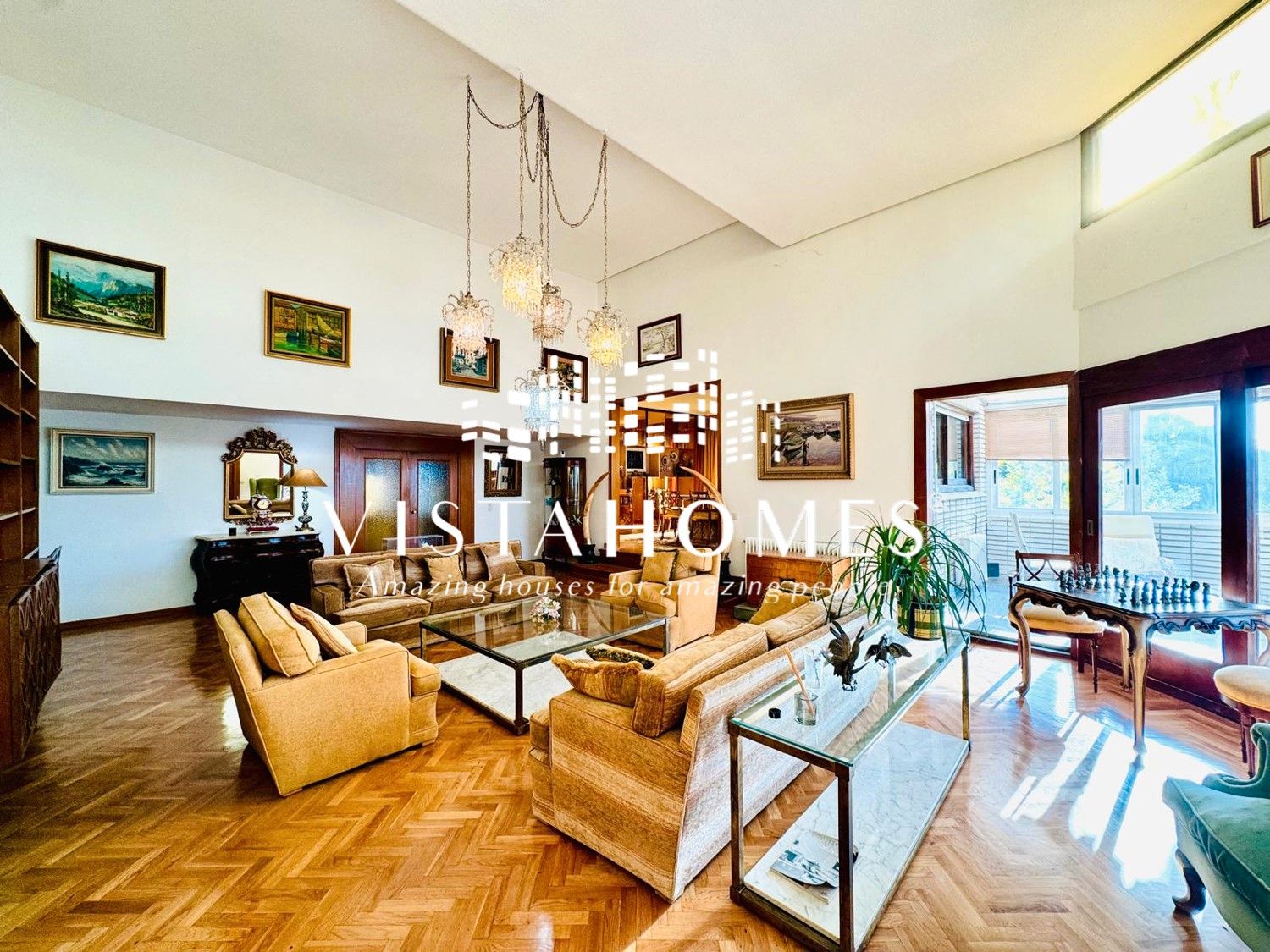 Living room of House or chalet for sale in Algete  with Heating, Private garden and Terrace